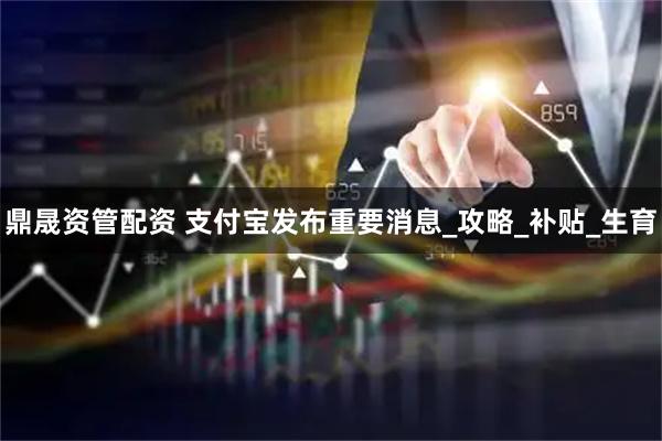 鼎晟资管配资 支付宝发布重要消息_攻略_补贴_生育